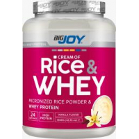 BigJoy Sports Cream Of Rice Whey Vanilya 1200 Gr