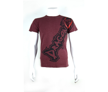 Bordo Dragon Siyah Baskılı T-Shirt Bordo Dragon Siyah Baskılı T-Shirt