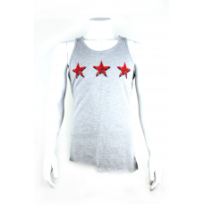 Gri Sporcu Tanktop Atlet