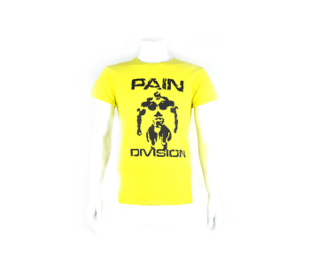 Sarı Pain-Division T-Shirt