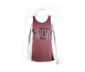 Bordo Sporcu Tanktop Atlet