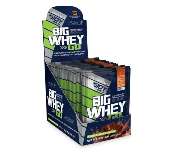 BigJoy Sports BigWhey GO Protein 495 Gr 15 Paket