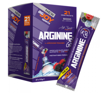 BigJoy Sports Arginine Go! 21 Drink Paket