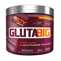 BigJoy Sports GlutaBig Pure L-Glutamine Powder 120 Gr