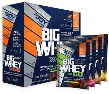 BigJoy Sports BigWhey GO Protein 2200 Gr 68 Paket