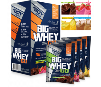 BigJoy Sports BigWhey GO Protein 1040 Gr 32 Paket