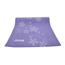 Voit Pilates Yoga Mat Desenli 0.6cm Mor