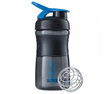 Blender Bottle Sportmixer 500 ML Siyah Mavi