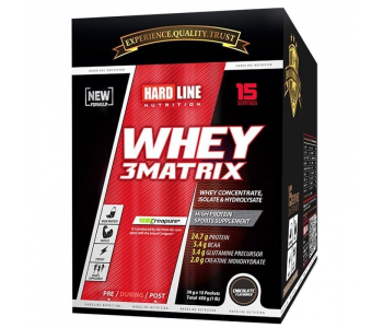 Hardline Whey 3Matrix 30 Gr x 15 Adet 450 Gr