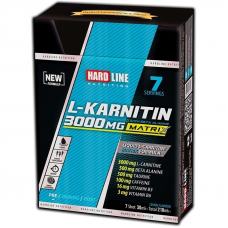 Hardline L-Karnitin Matrix 3000 Mg 7 Ampul