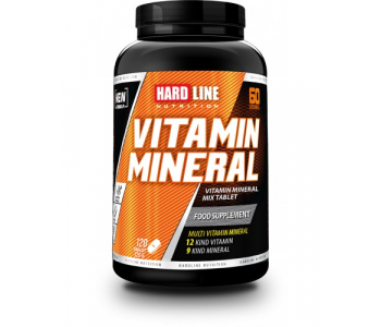 Hardline Vitamin Mineral 120 Tablet