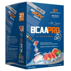 BigJoy Sports BCAA Pro Go! 10 Gr 21 Drink Packets