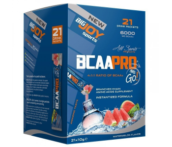 BigJoy Sports BCAA Pro Go! 10 Gr 21 Drink Packets